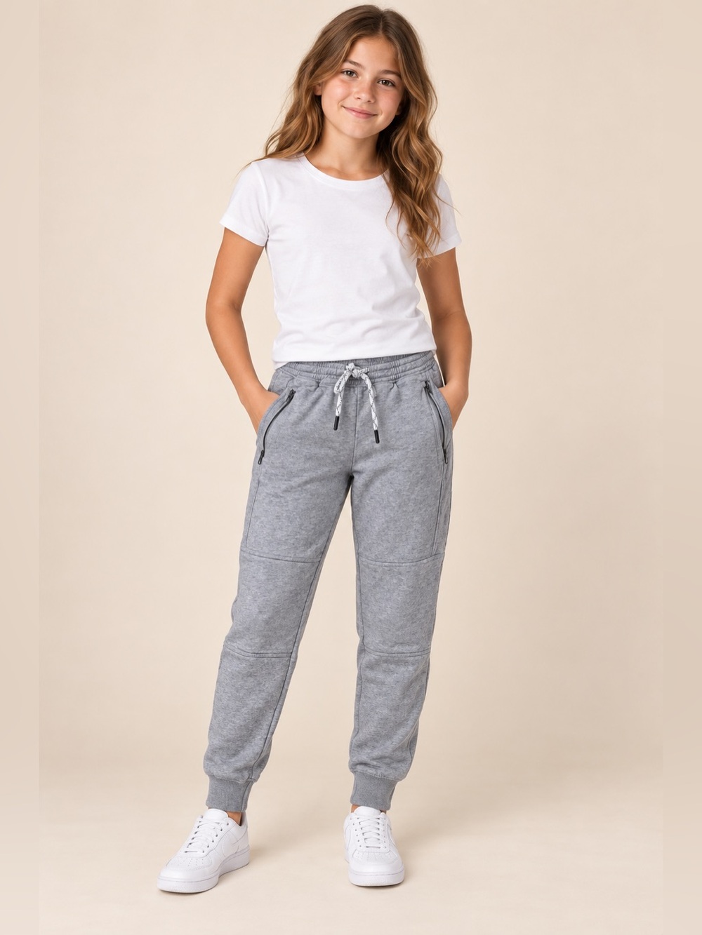Hanna Andersson Gray Jogger Sweatpants. Size 12 Girls